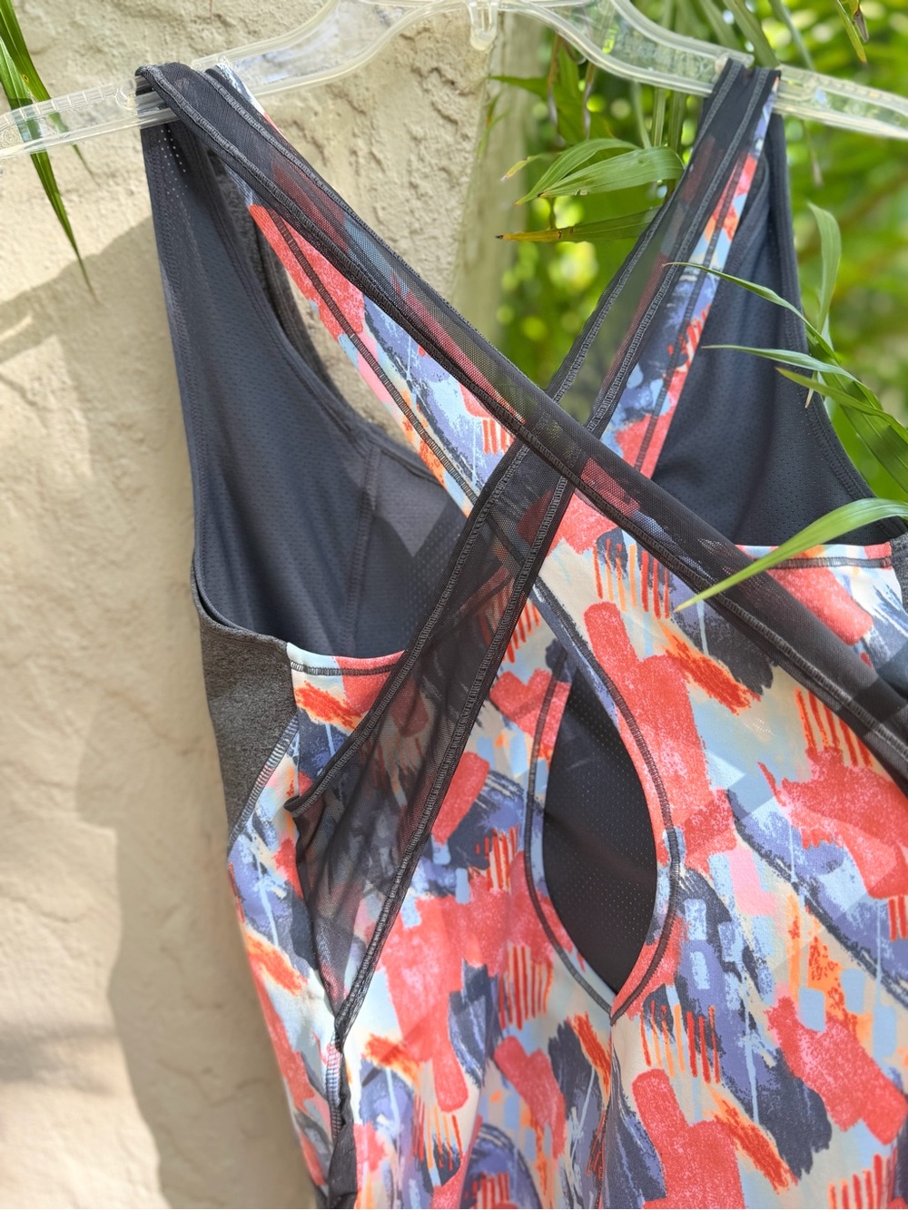 Maaji Criss Cross Back Athletic Tank Top